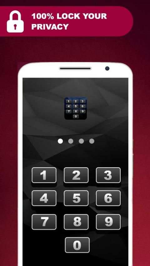 Kyepad App Lock Screen 2018 скриншот 4
