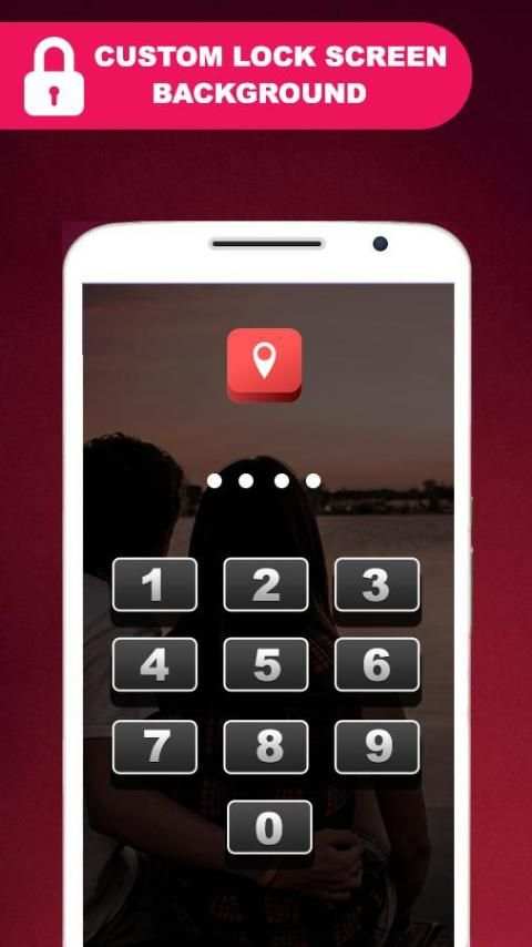 Kyepad App Lock Screen 2018 скриншот 1