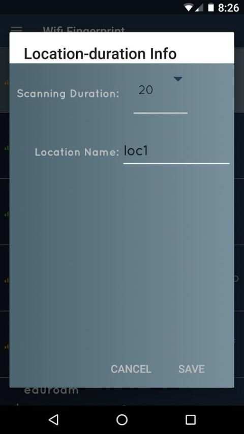 Wifi Fingerprint screenshot 3