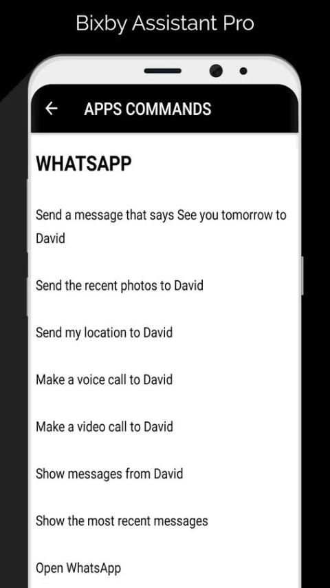 Bixby Assistant Pro 8 تصوير الشاشة