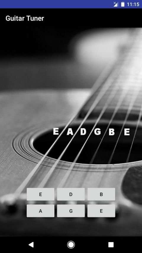 Best Acoustic Guitar Tuner 1 تصوير الشاشة
