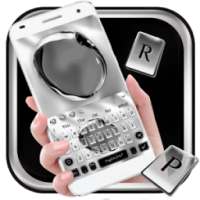 Черная хрустальная клавиатура