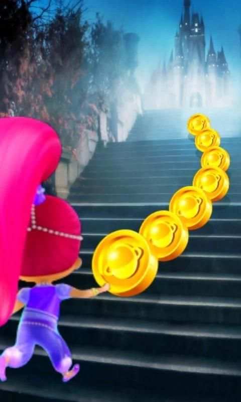 Temple Princess Surf Run скриншот 2