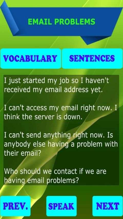 English For Office Staff 3 تصوير الشاشة