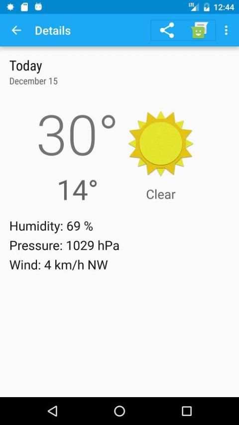 Weather Pro скриншот 3