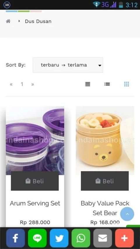 Bunda Ina Shop скриншот 3