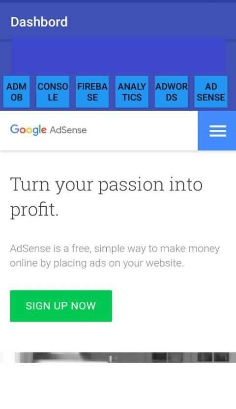 Admob, Adsense, Console, Analytics, Firebase App скриншот 3