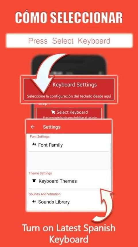 Fácil Teclado en español/Spanish Language Keyboard скриншот 9
