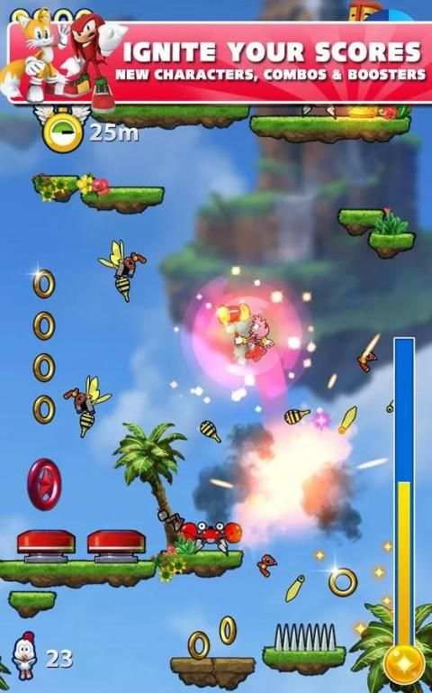Sonic Jump Fever 1 تصوير الشاشة