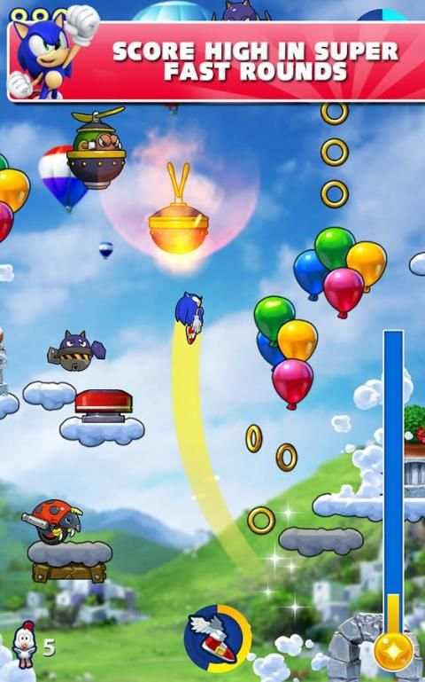 Sonic Jump Fever 6 تصوير الشاشة
