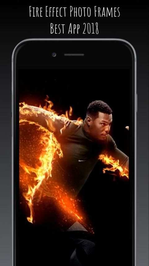 Fire Effect Photo Frame скриншот 4