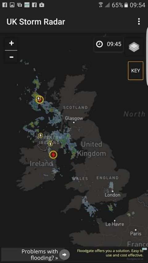 UK Storm Radar скриншот 1