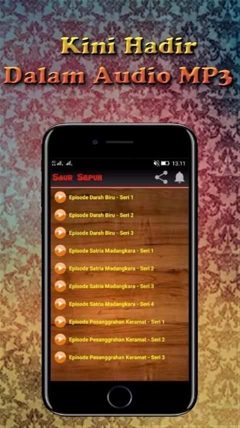 Sandiwara Radio Saur Sepuh MP3 screenshot 2
