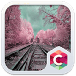 ikon Pink Trees Theme CLauncher