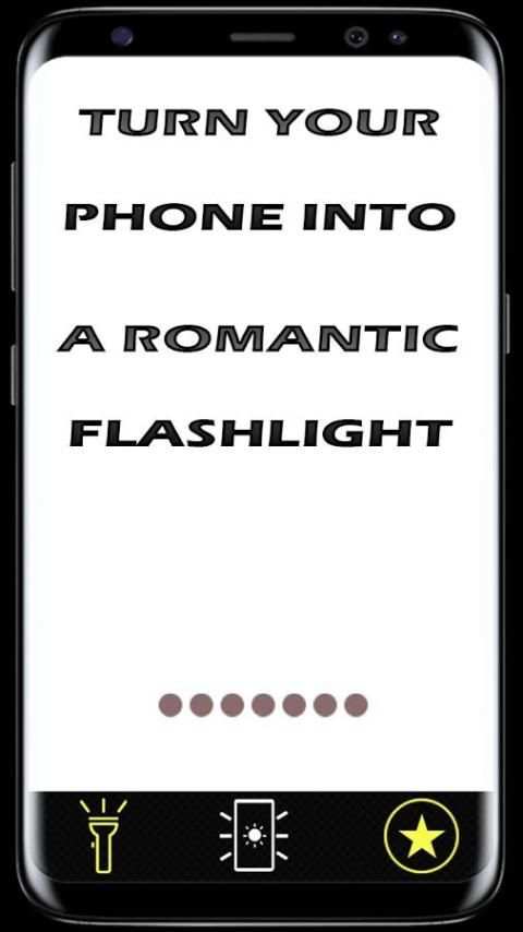 Tiny Mobile Flashlight LED Torch: HD Color Lights 1 تصوير الشاشة