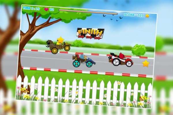Angry Race Adventure स्क्रीनशॉट 1