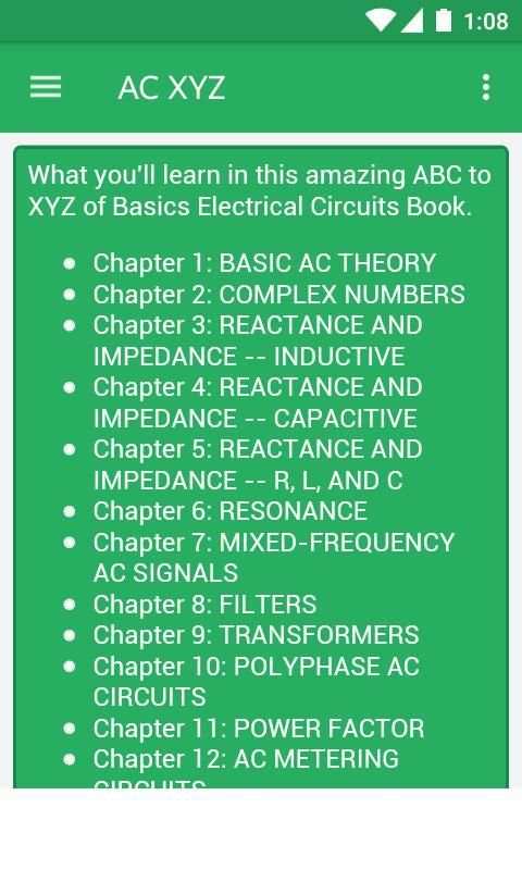 AC Electrical Engineering XYZ screenshot 4