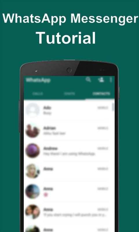 Guide For Whatsapp Messenger 2017 screenshot 3