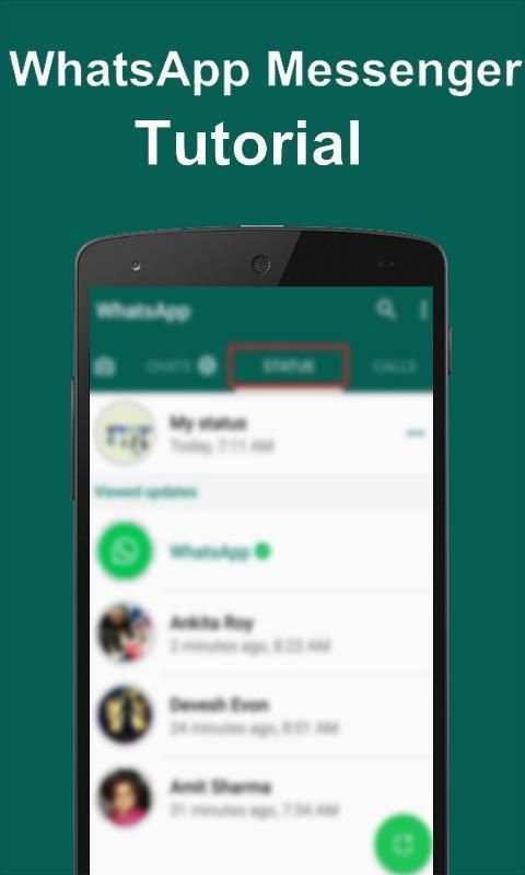 Guide For Whatsapp Messenger 2017 screenshot 1