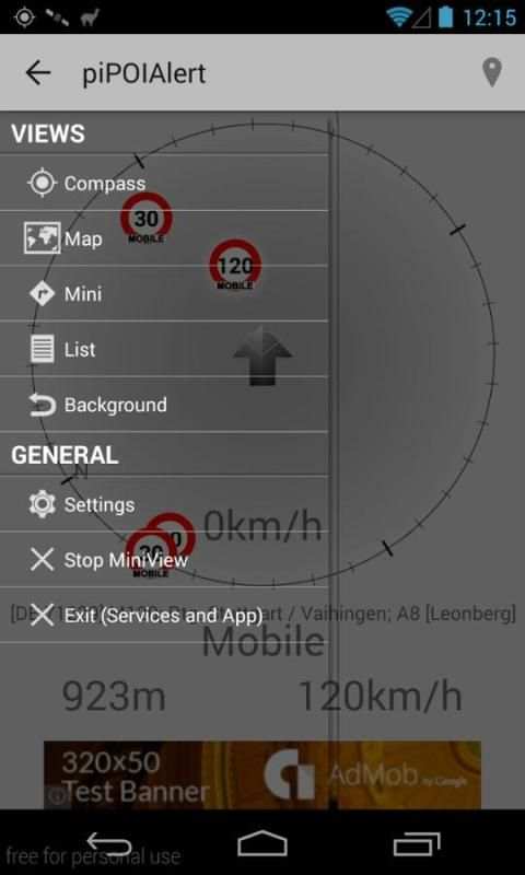 piPOIAlert - Speed Camera 4 تصوير الشاشة