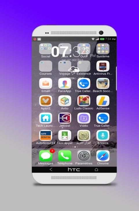 i launcher for iphone 7 plus screenshot 2