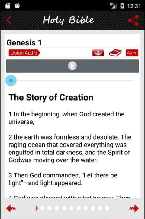 Good News Bible Audio скриншот 2