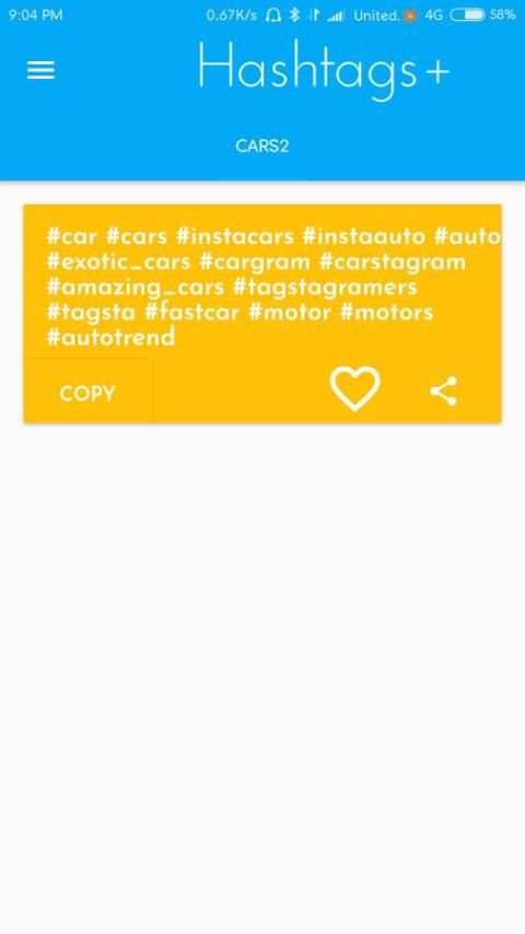 Hashtag+ for Instagram likes скриншот 1