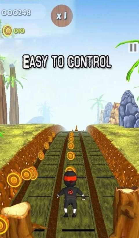 Subway Run Ninja Rush screenshot 2