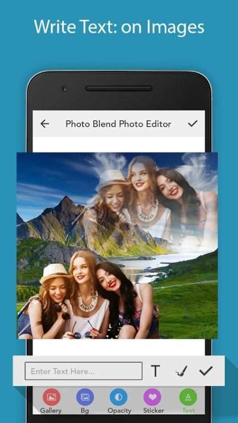 Blend Me Photo Editor скриншот 2