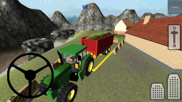 Farm Silage Transporter 3D 1 تصوير الشاشة
