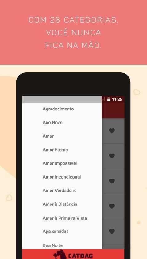 Frases e Mensagens de Amor screenshot 4