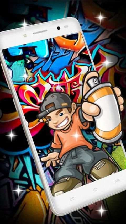 Graffiti Street Live wallpaper 2 تصوير الشاشة