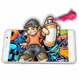 Graffiti Street Live wallpaper أيقونة