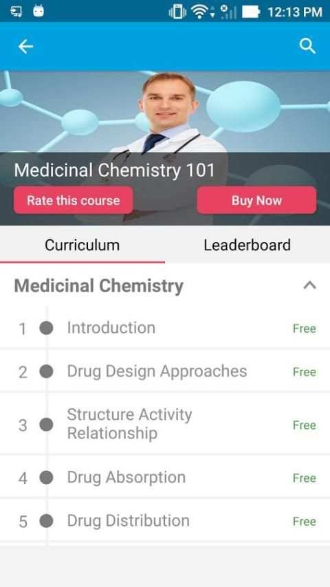 Medicinal Chemistry 101 скриншот 10