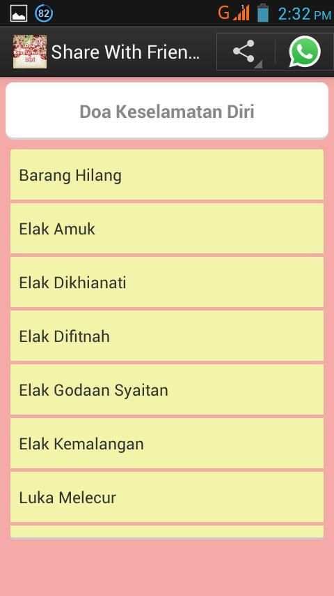 Doa Keselamatan Diri screenshot 2