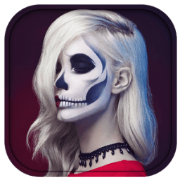 Halloween Makeup Photo Editor أيقونة