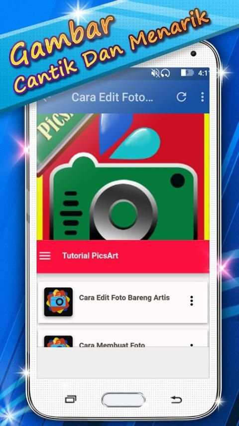 Tutorial PicsArt 2 تصوير الشاشة