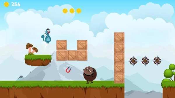 Oggy Run Kids Game скриншот 1