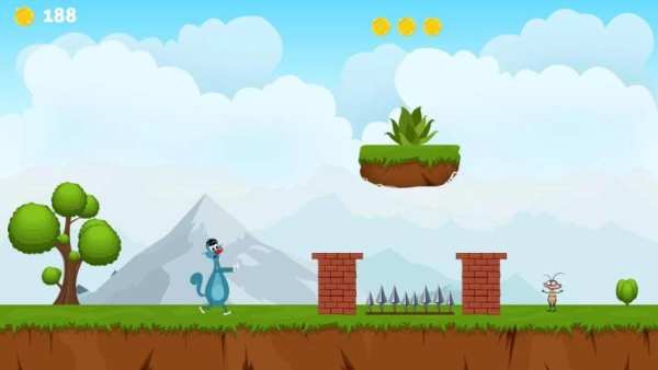 Oggy Run Kids Game скриншот 6