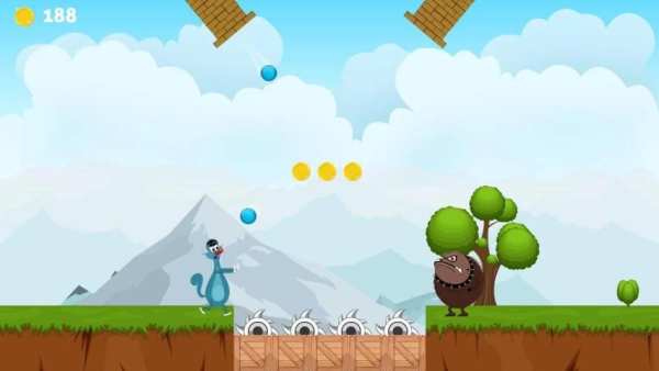 Oggy Run Kids Game скриншот 5