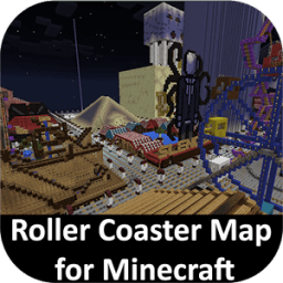 Roller Coaster Maps for Minecraft PE иконка