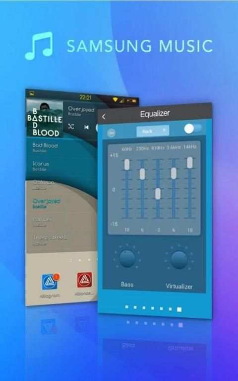 Player Style Samsung Music скриншот 1