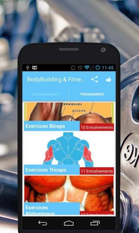 BodyBuilding & Fitness trainer screenshot 5