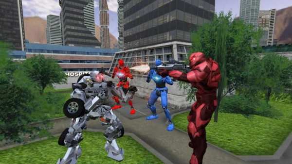 Robot Wars : Ultimate Car Transform War screenshot 4