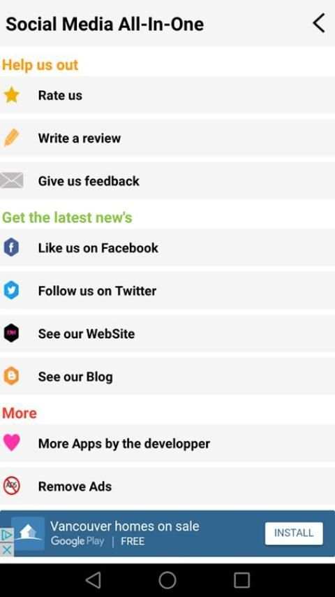 Social Media All-In-One (Free) screenshot 5