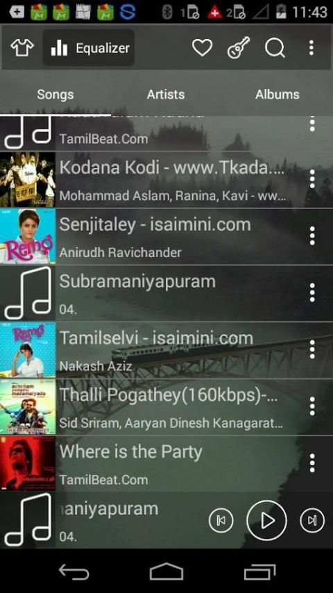 Power MP3 Player Music Player скриншот 8