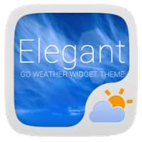 Elegant Weather Widget Theme on 9Apps
