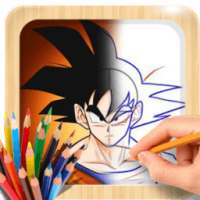 How To Draw Goku Dragon Ballz on 9Apps