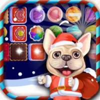 French Bulldog Candy Match 3