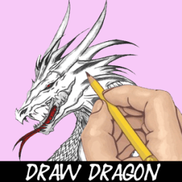 Learn How To Draw Dragon أيقونة